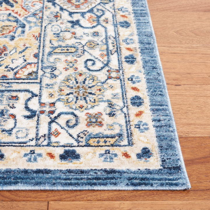 SAFAVIEH Olympia Collection OPA208M Blue / Beige Rug Image 8