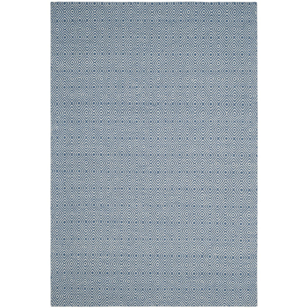 SAFAVIEH Oasis OAS525B Handwoven Blue / Ivory Rug Image 2