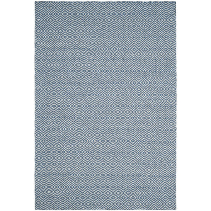 SAFAVIEH Oasis OAS525B Handwoven Blue / Ivory Rug Image 2