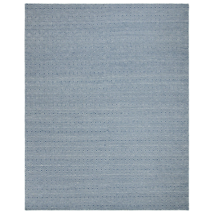 SAFAVIEH Oasis OAS525B Handwoven Blue / Ivory Rug Image 4