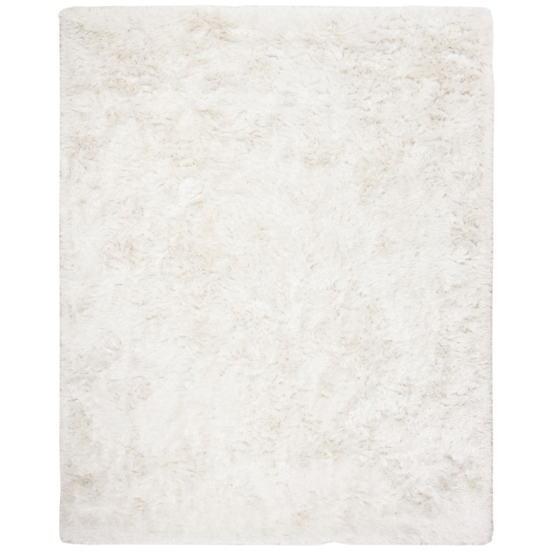 SAFAVIEH Ocean Shag Collection OCG101A Handmade Ivory Rug Image 1