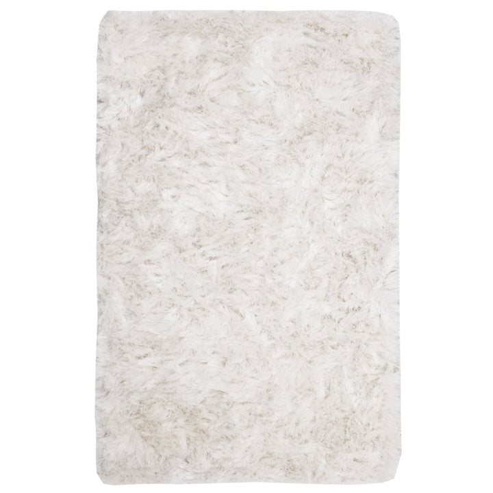 SAFAVIEH Ocean Shag Collection OCG101A Handmade Ivory Rug Image 1