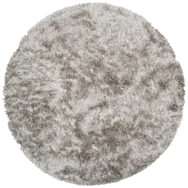 SAFAVIEH Ocean Shag OCG101F Handmade Light Grey Rug Image 1