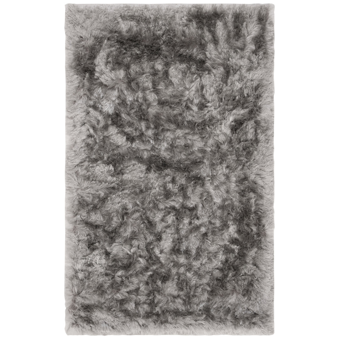 SAFAVIEH Ocean Shag OCG101G Handmade Silver Rug Image 6