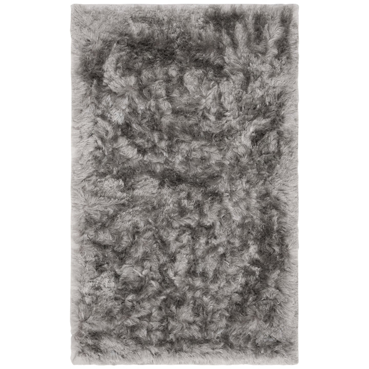 SAFAVIEH Ocean Shag OCG101G Handmade Silver Rug Image 6