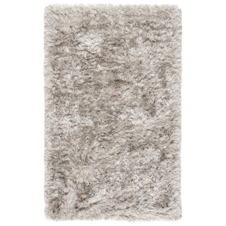 SAFAVIEH Ocean Shag OCG101F Handmade Light Grey Rug Image 11