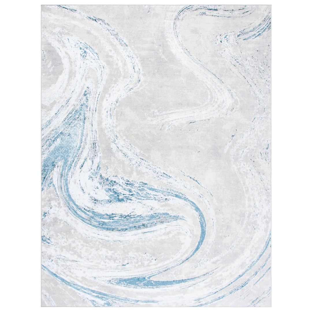 SAFAVIEH Orchard Collection ORC617G Grey / Blue Rug Image 1