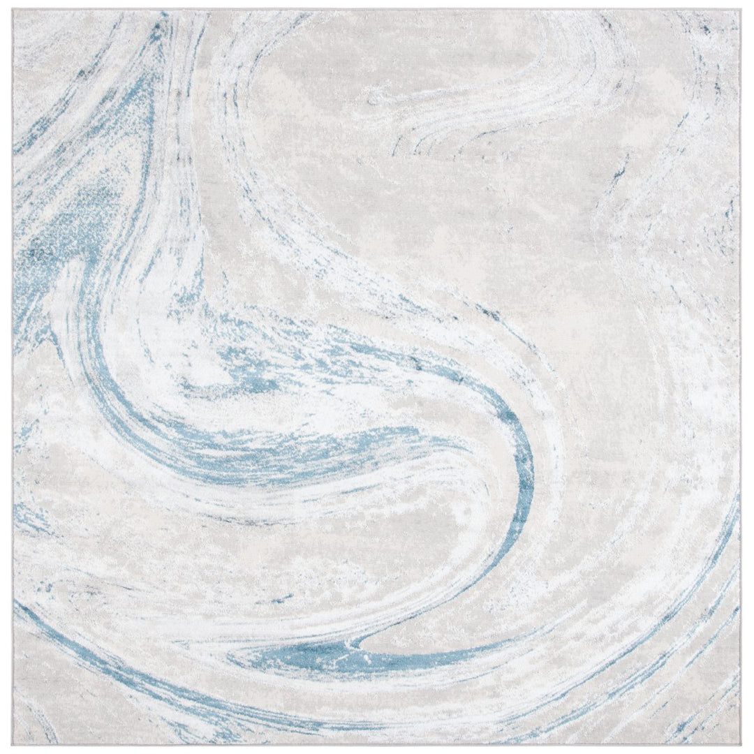 SAFAVIEH Orchard Collection ORC617G Grey / Blue Rug Image 6