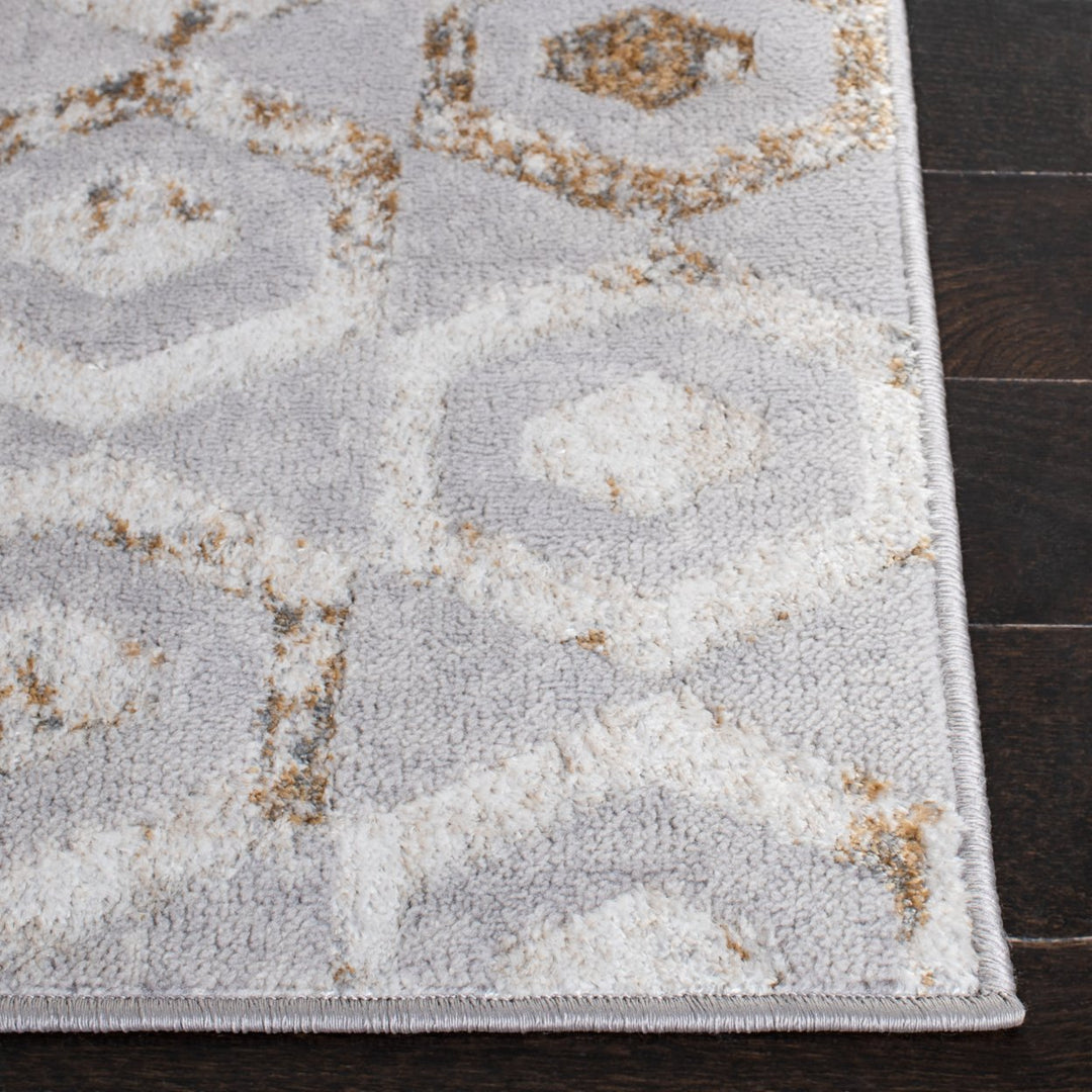 SAFAVIEH Orchard Collection ORC608F Grey / Gold Rug Image 7