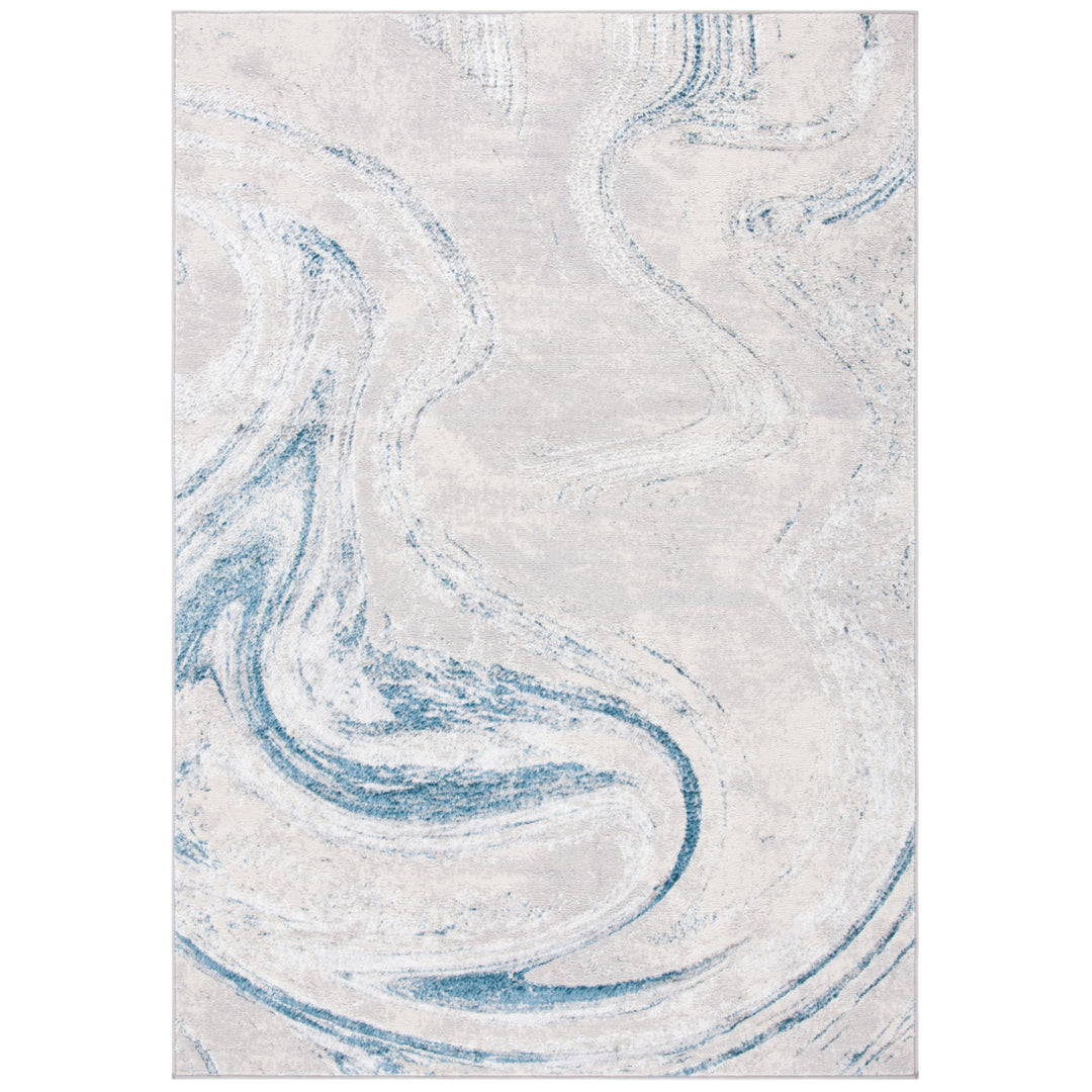 SAFAVIEH Orchard Collection ORC617G Grey / Blue Rug Image 10