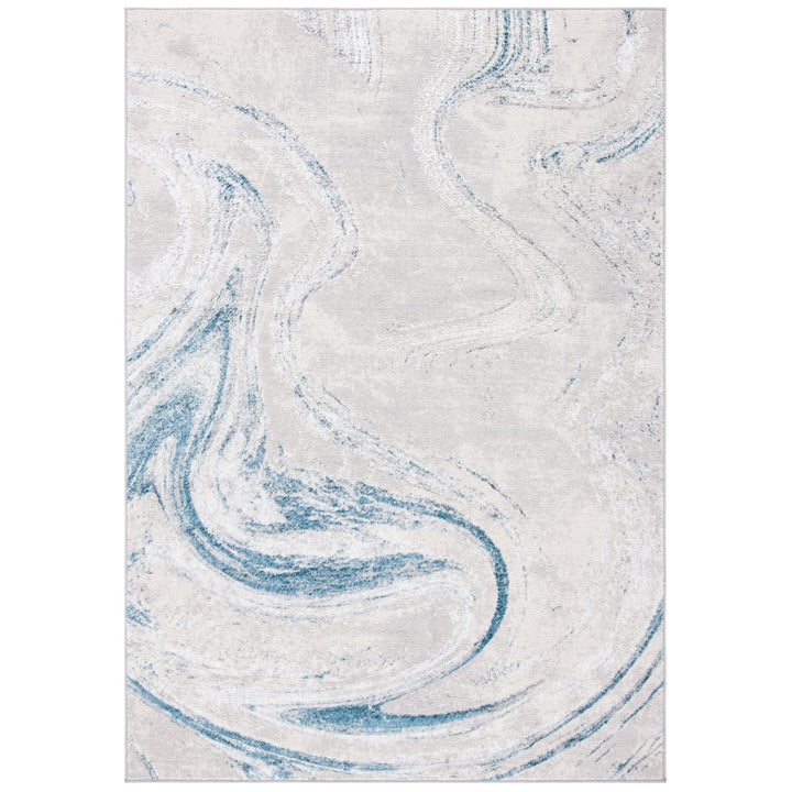 SAFAVIEH Orchard Collection ORC617G Grey / Blue Rug Image 1