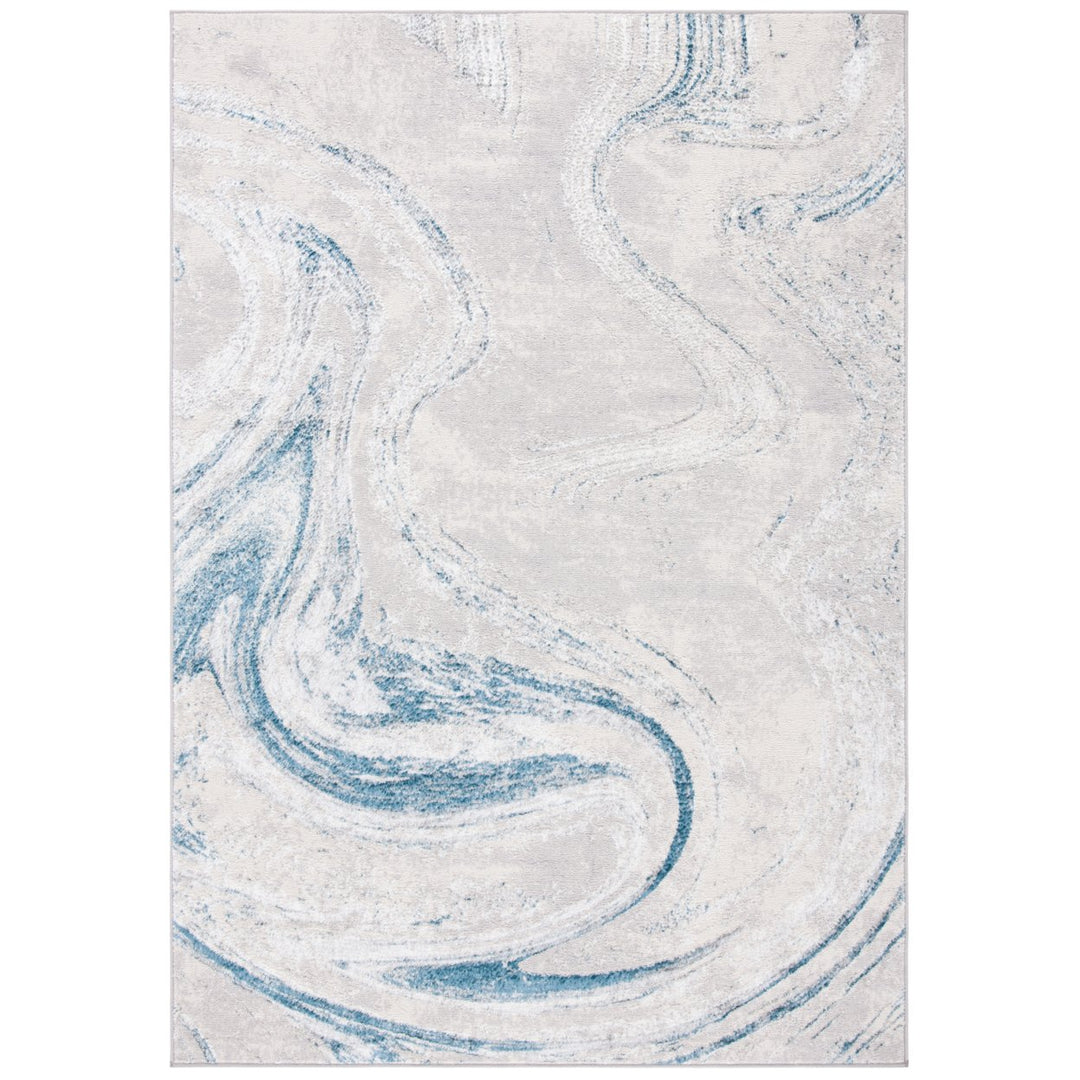 SAFAVIEH Orchard Collection ORC617G Grey / Blue Rug Image 1