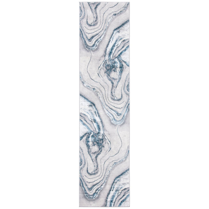 SAFAVIEH Orchard Collection ORC637F Grey / Blue Rug Image 5