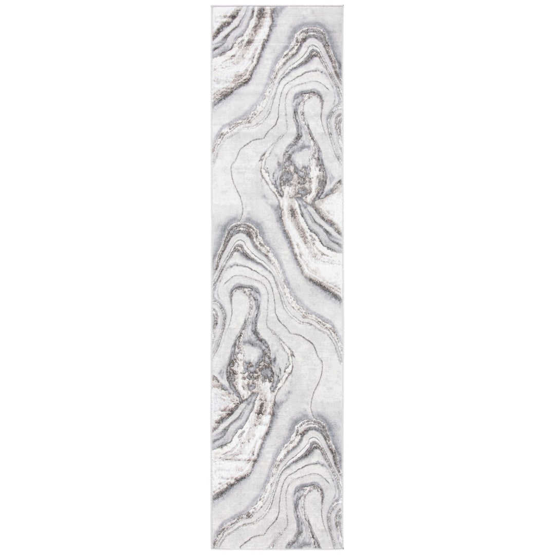 SAFAVIEH Orchard Collection ORC637H Grey / Ivory Rug Image 1