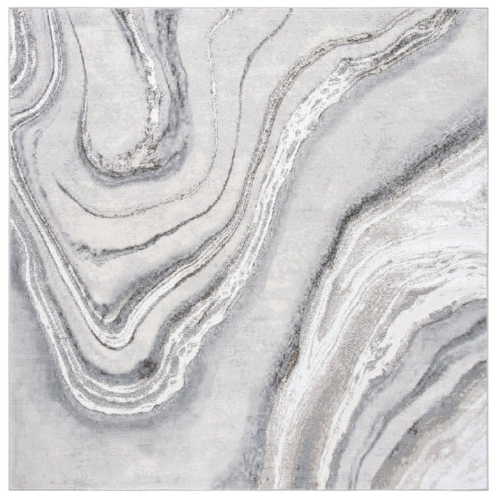 SAFAVIEH Orchard Collection ORC637H Grey / Ivory Rug Image 6