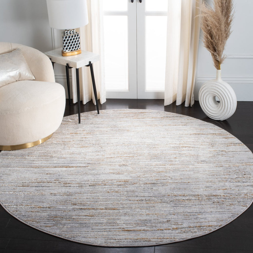 SAFAVIEH Orchard Collection ORC668G Grey / Gold Rug Image 2