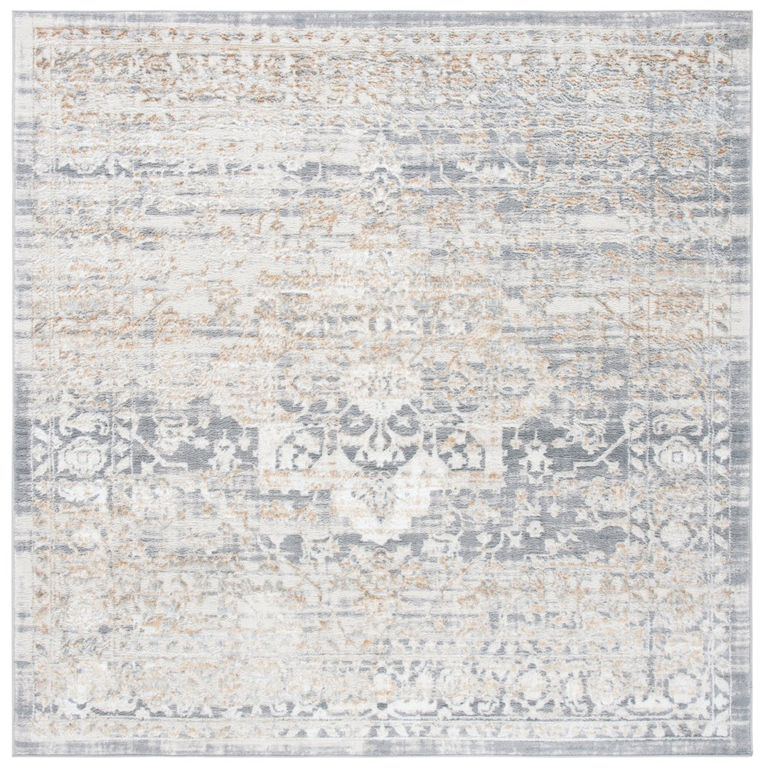 SAFAVIEH Orchard Collection ORC677F Grey / Gold Rug Image 6