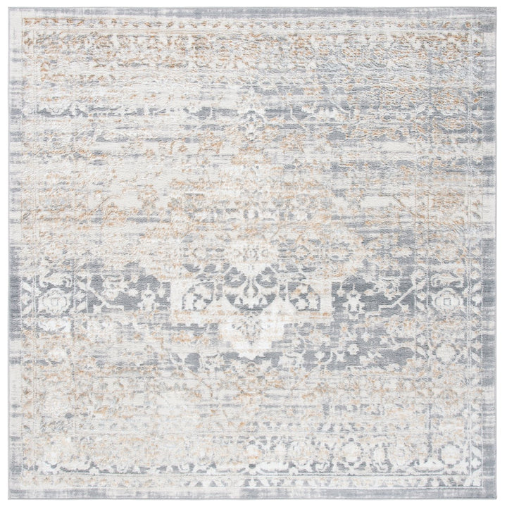 SAFAVIEH Orchard Collection ORC677F Grey / Gold Rug Image 6