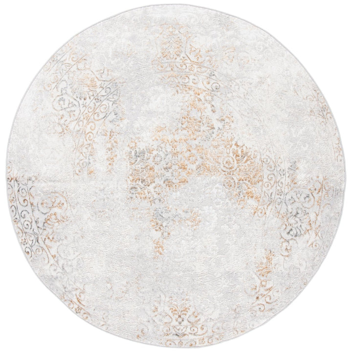 SAFAVIEH Orchard Collection ORC684G Grey / Gold Rug Image 4