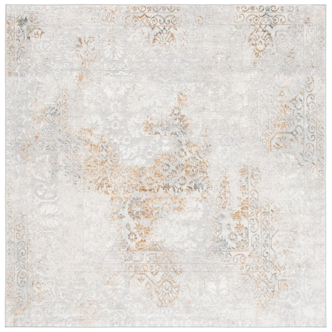 SAFAVIEH Orchard Collection ORC684G Grey / Gold Rug Image 6