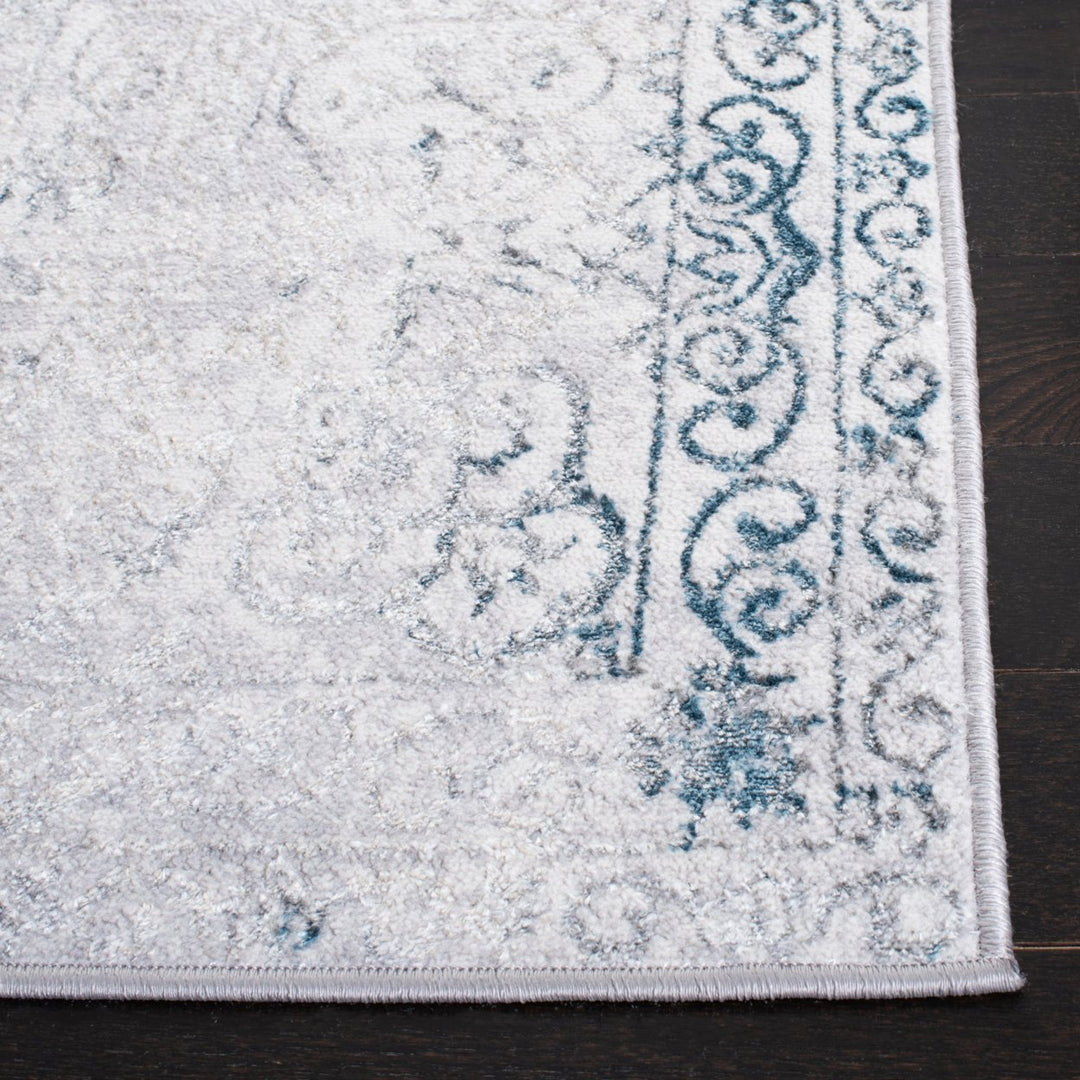 SAFAVIEH Orchard Collection ORC684F Grey / Blue Rug Image 7