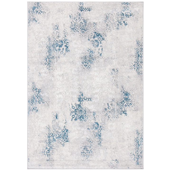 SAFAVIEH Orchard Collection ORC684F Grey / Blue Rug Image 1