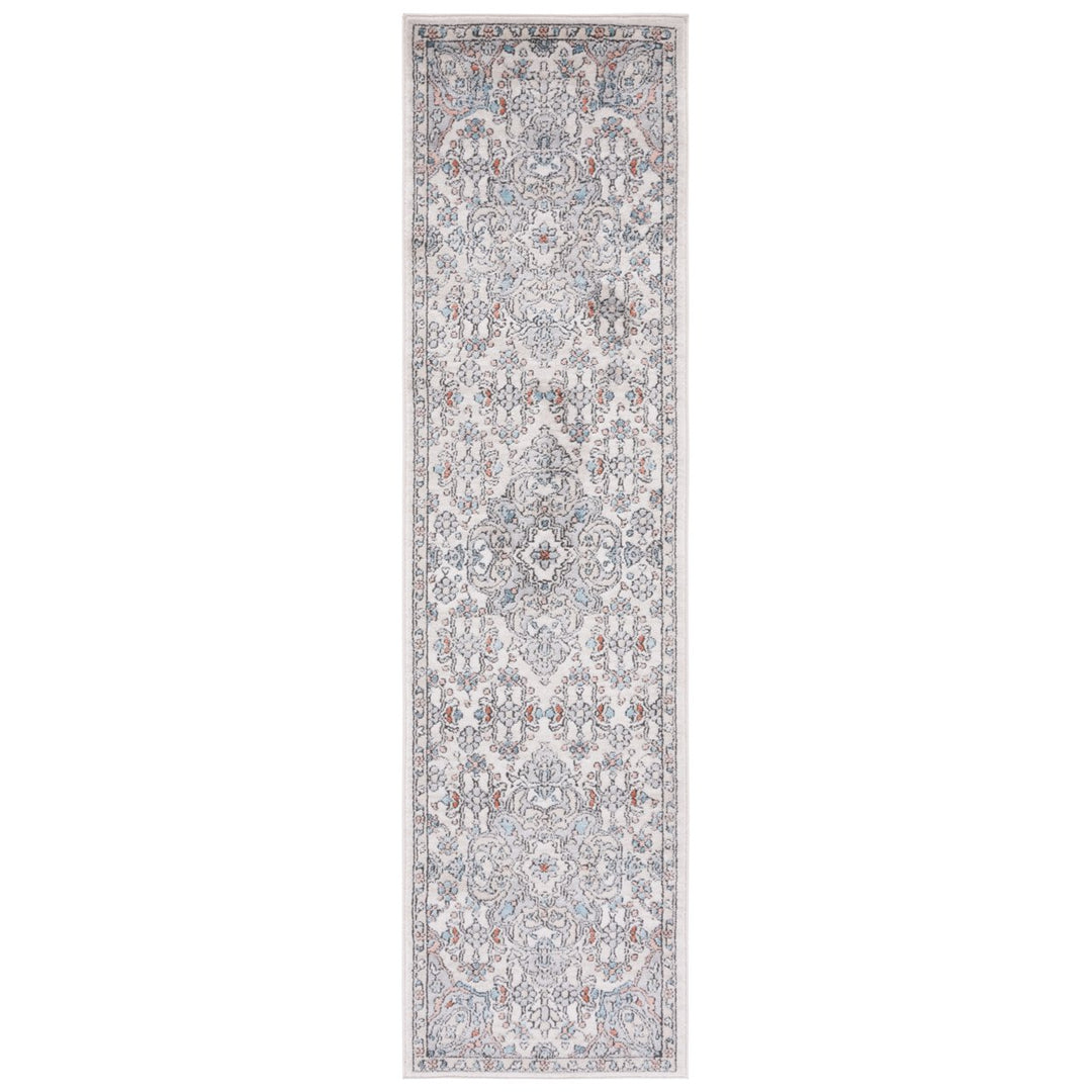 SAFAVIEH Oregon Collection ORE814F Grey / Ivory Rug Image 1