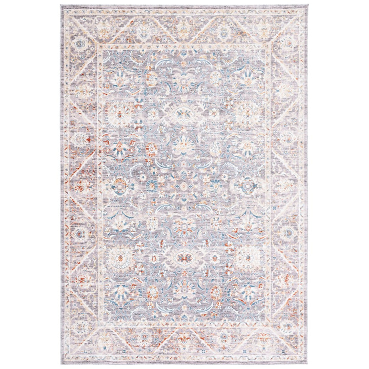 SAFAVIEH Olympia Collection OPA210F Grey / Ivory Rug Image 1