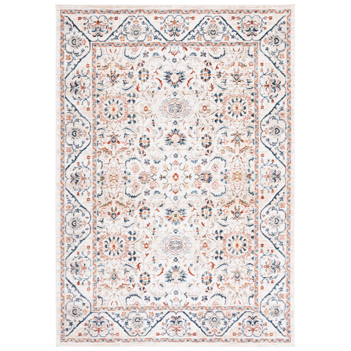 SAFAVIEH Olympia Collection OPA210A Ivory / Navy Rug Image 1