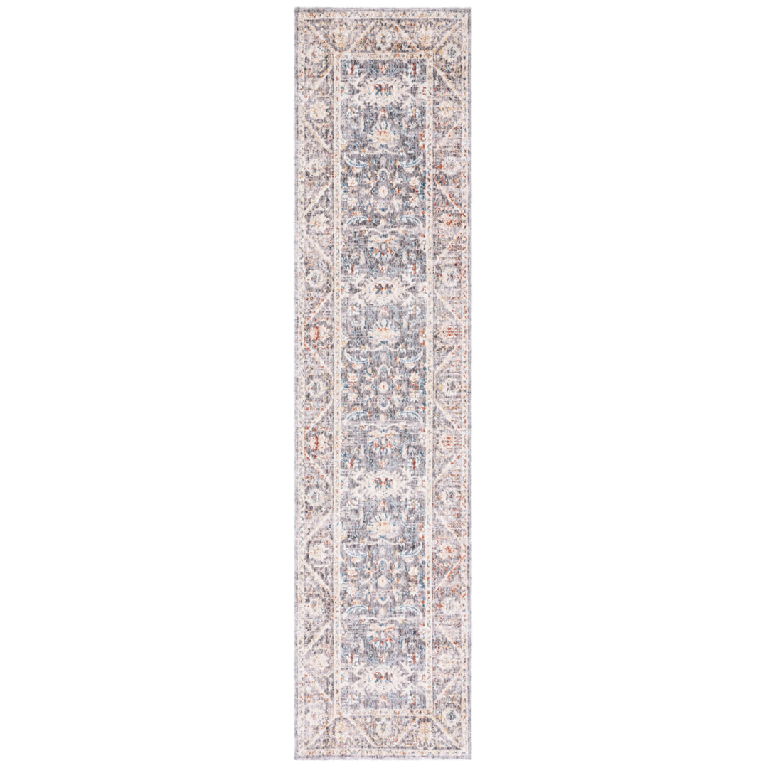 SAFAVIEH Olympia Collection OPA210F Grey / Ivory Rug Image 6