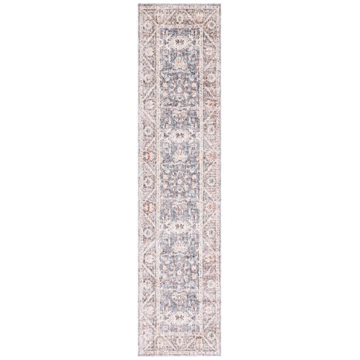 SAFAVIEH Olympia Collection OPA210F Grey / Ivory Rug Image 1