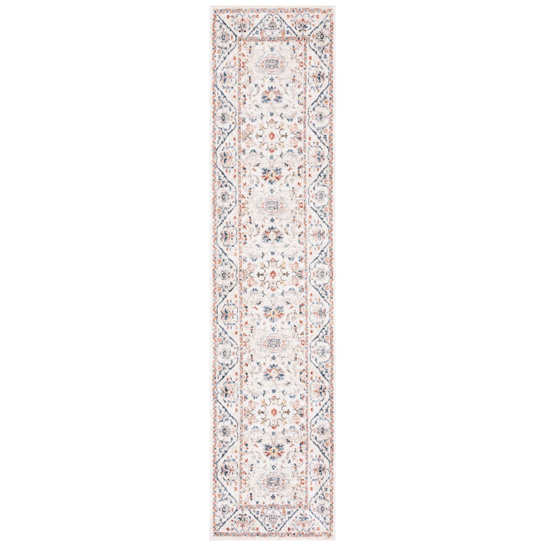 SAFAVIEH Olympia Collection OPA210A Ivory / Navy Rug Image 6