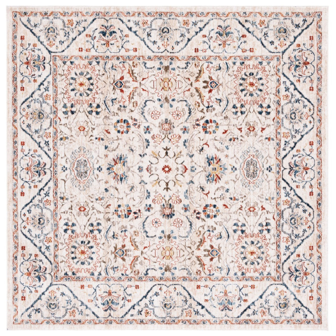 SAFAVIEH Olympia Collection OPA210A Ivory / Navy Rug Image 7