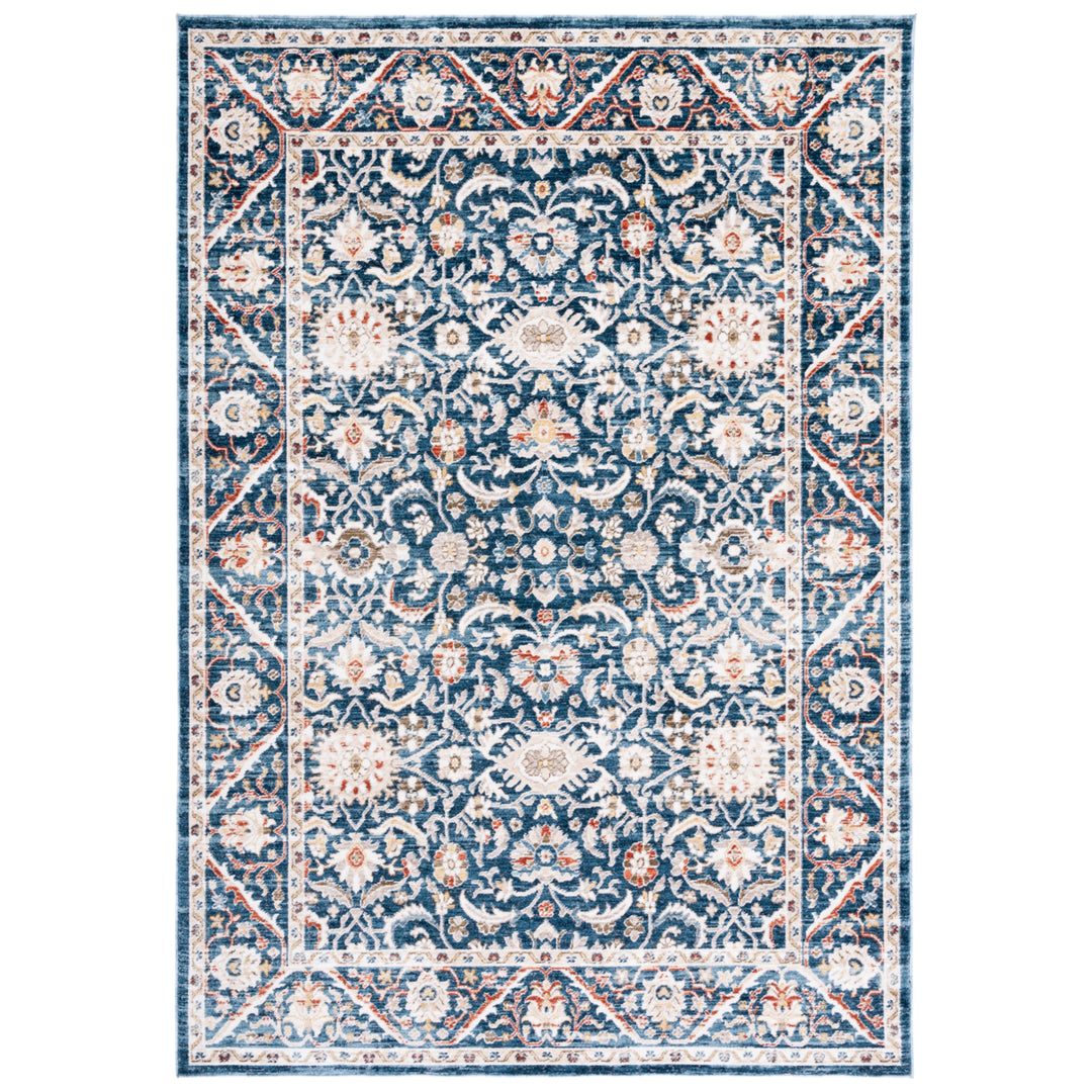 SAFAVIEH Olympia Collection OPA210N Navy / Ivory Rug Image 2