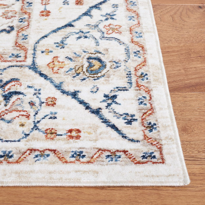 SAFAVIEH Olympia Collection OPA210A Ivory / Navy Rug Image 8