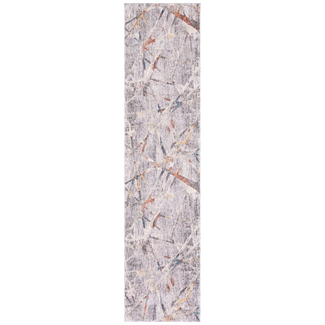 SAFAVIEH Olympia Collection OPA222F Grey / Light Grey Rug Image 6