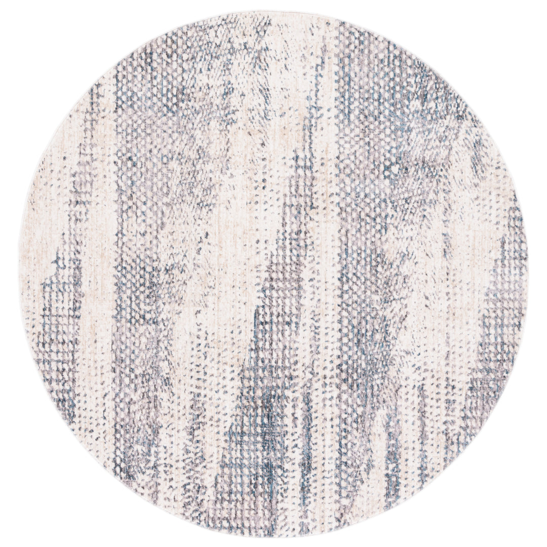 SAFAVIEH Olympia Collection OPA220F Grey / Ivory Rug Image 5