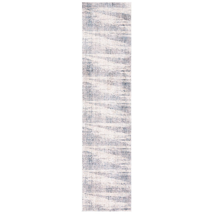 SAFAVIEH Olympia Collection OPA220F Grey / Ivory Rug Image 1