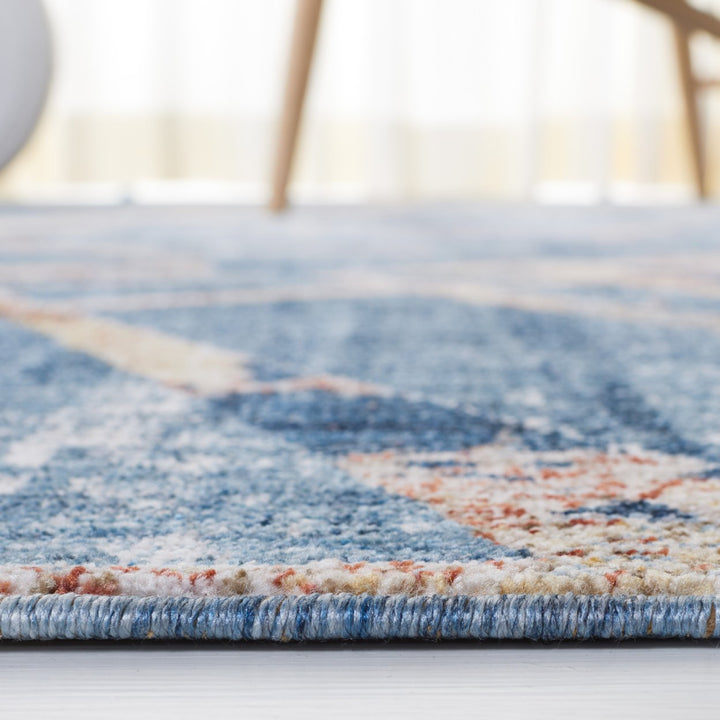 SAFAVIEH Olympia Collection OPA222N Blue / Navy Rug Image 9