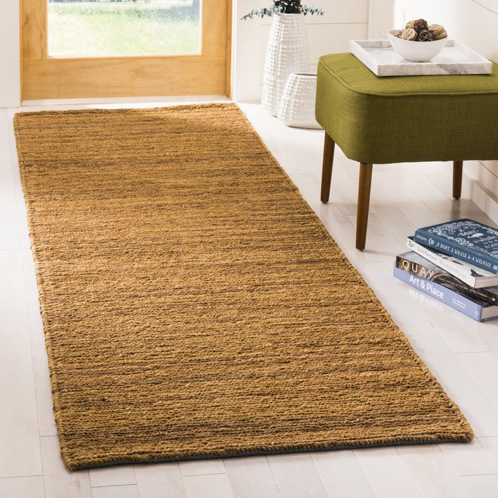 SAFAVIEH Organic Collection ORG114A Handmade Gold Rug Image 3