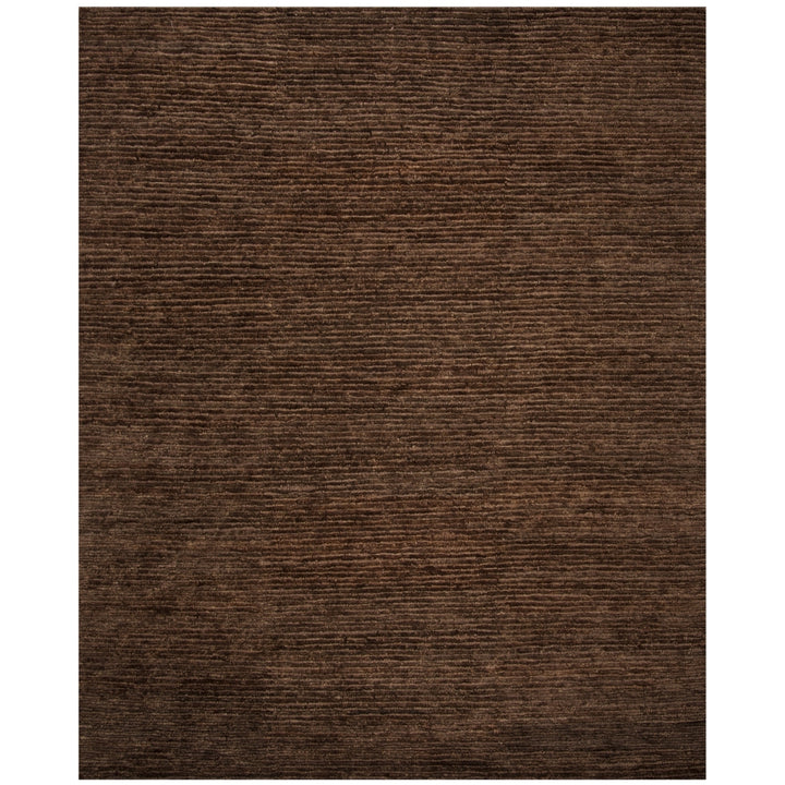 SAFAVIEH Organic ORG213A Hand-knotted Brown / Brown Rug Image 1