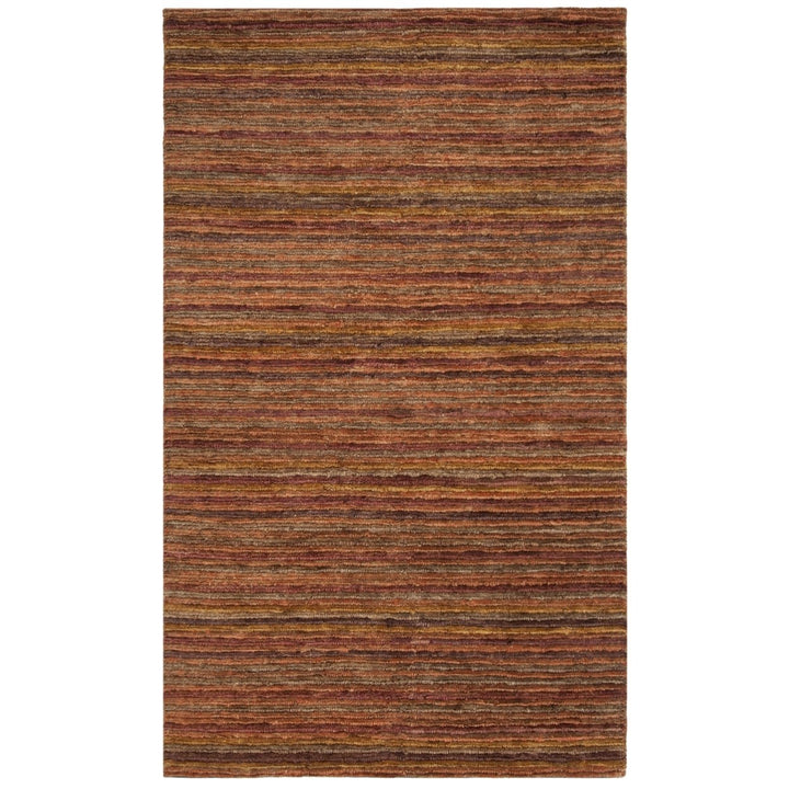 SAFAVIEH Organic ORG212A Handmade Red / Multi Rug Image 7