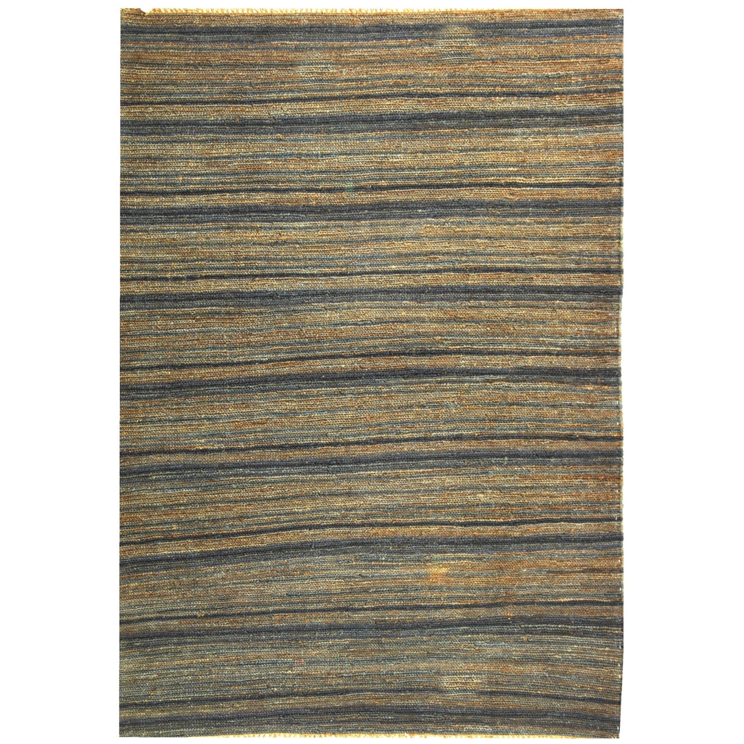 SAFAVIEH Organic Collection ORG115A Handmade Blue Rug Image 10