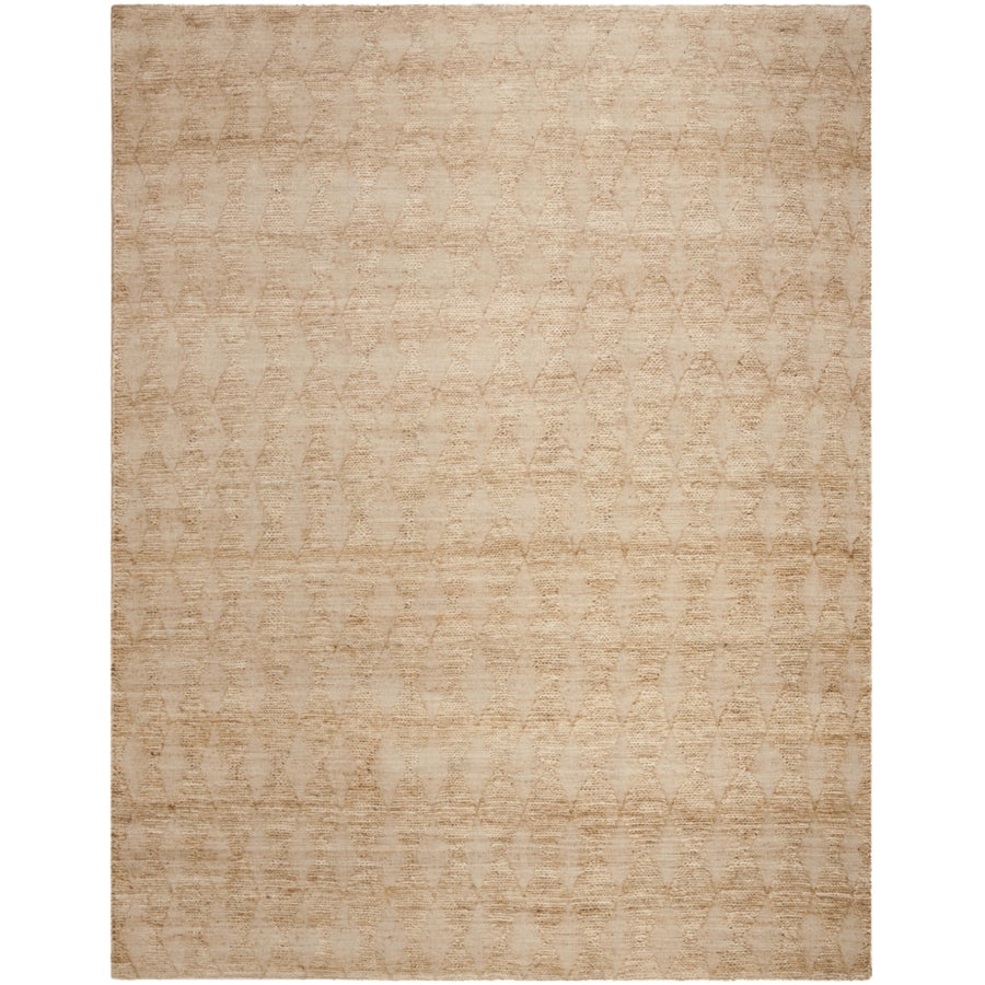 SAFAVIEH Organic ORG702A Handwoven Light Beige Rug Image 1