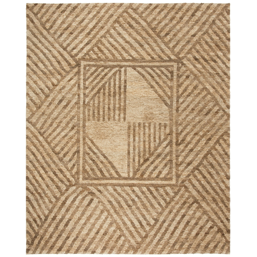 SAFAVIEH Organic ORG705A Handwoven Natural / Ivory Rug Image 1