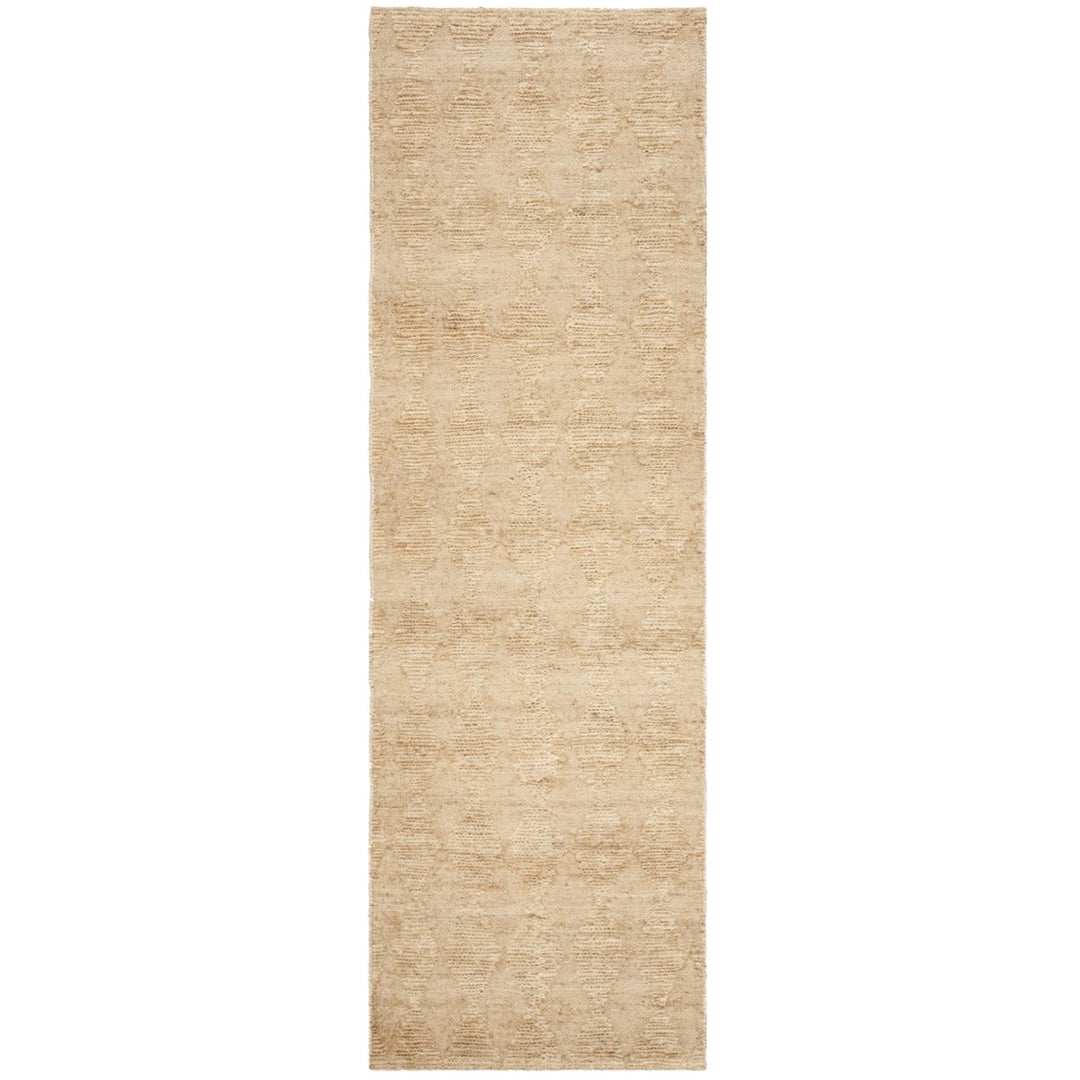 SAFAVIEH Organic ORG702A Handwoven Light Beige Rug Image 3