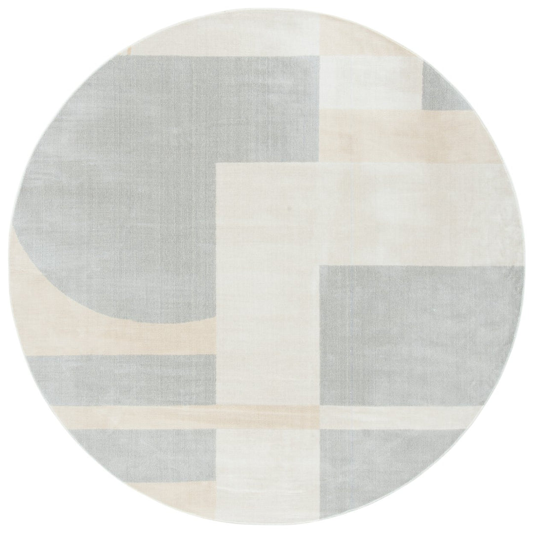 SAFAVIEH Orwell Collection ORW301F Grey / Beige Rug Image 1