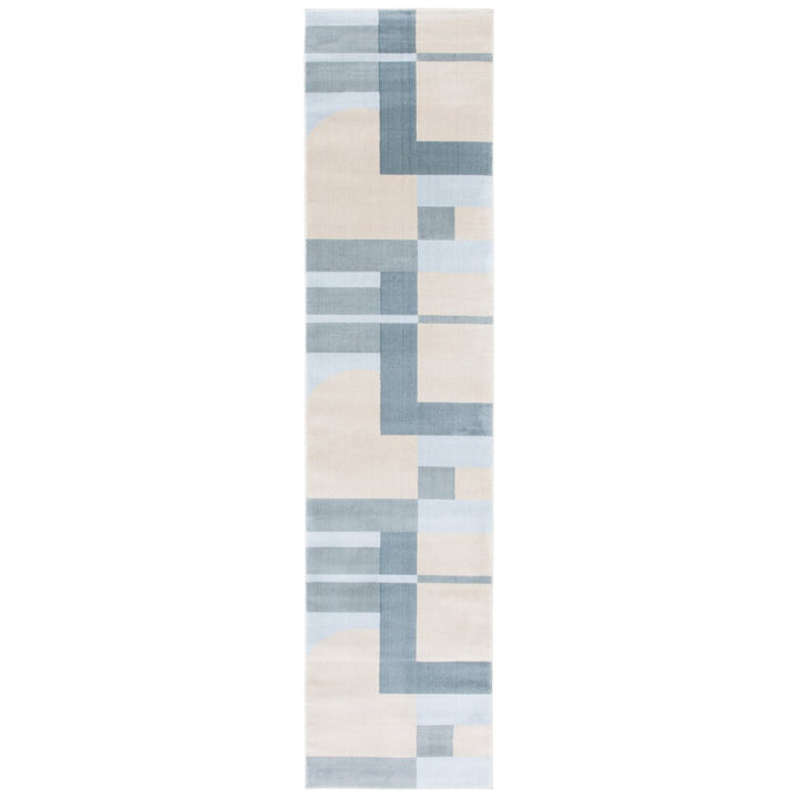 SAFAVIEH Orwell Collection ORW301B Beige / Blue Rug Image 1