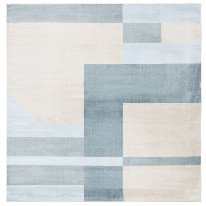 SAFAVIEH Orwell Collection ORW301B Beige / Blue Rug Image 6