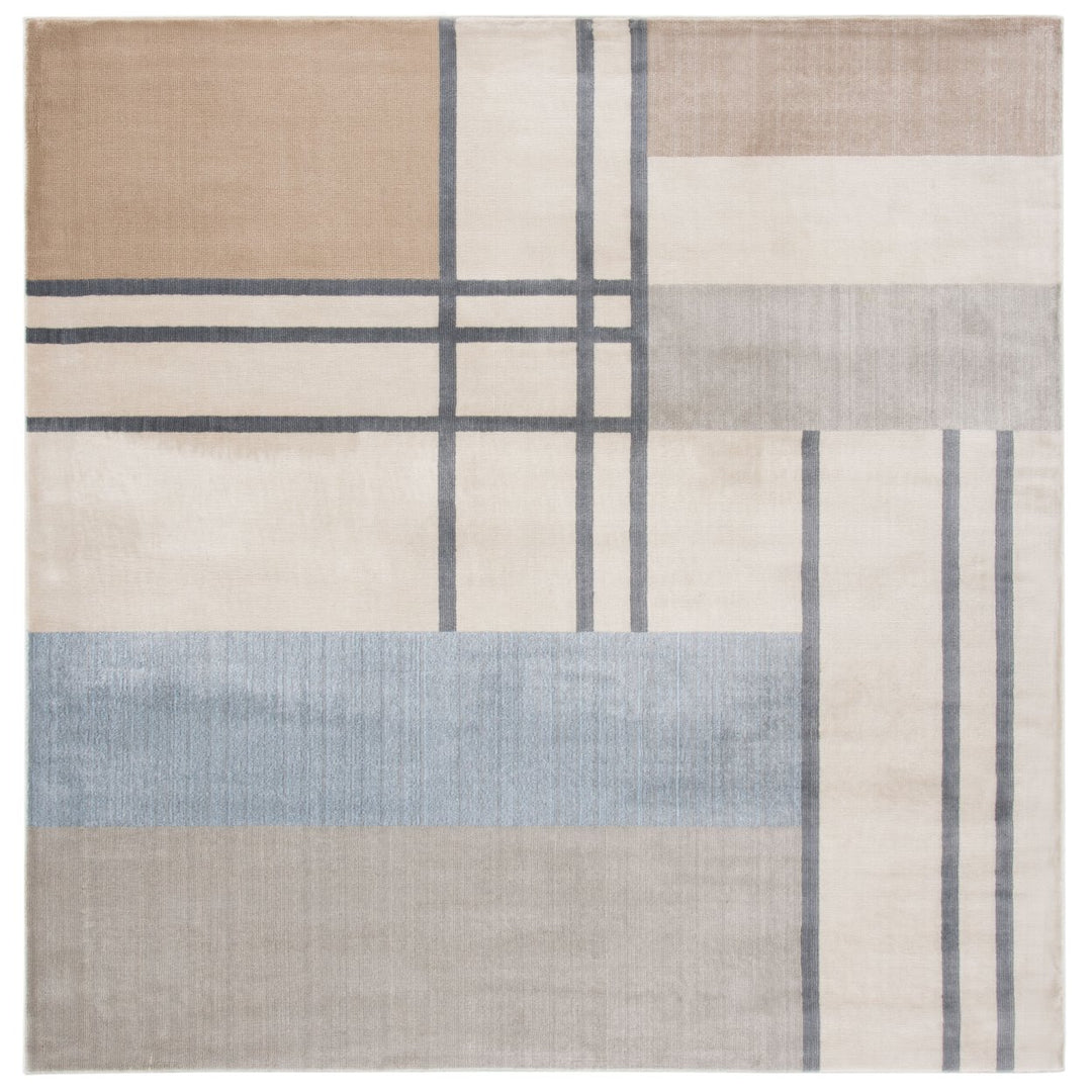 SAFAVIEH Orwell Collection ORW302A Ivory / Taupe Rug Image 1